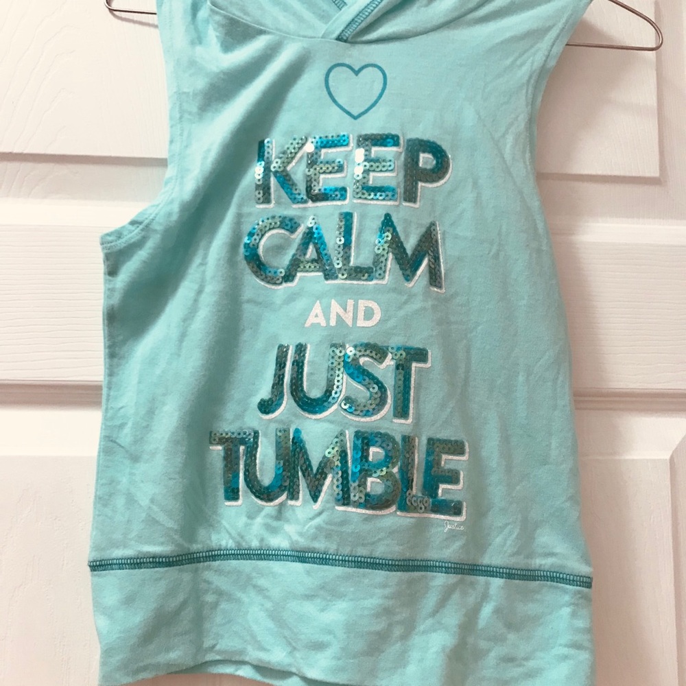 Girls warm up vest